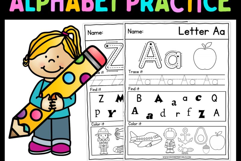 Kidzone Preschool Printables
