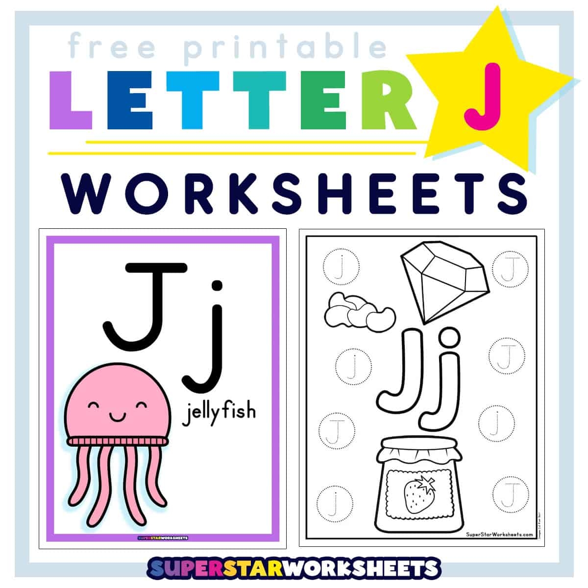 Alphabet Worksheets Superstar Worksheets