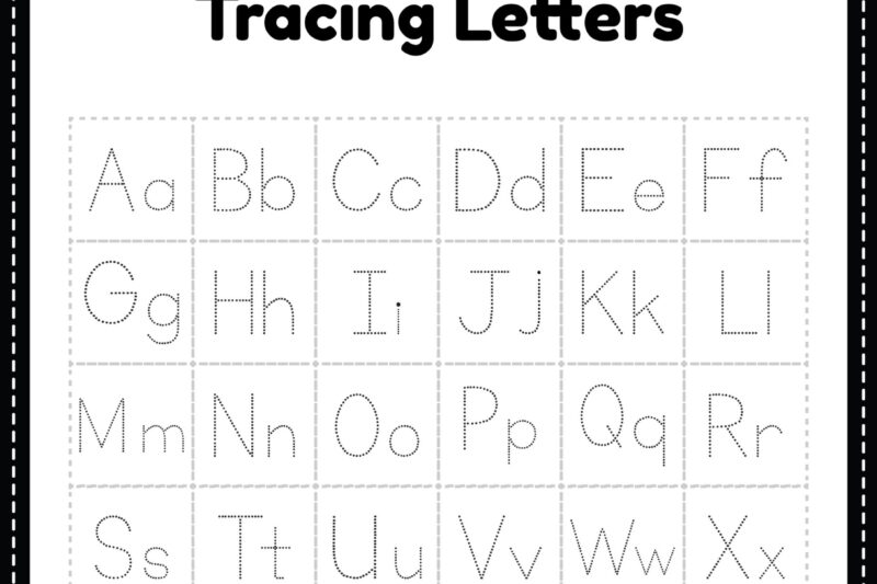 Printable Alphabet Worksheets For Kindergarten Pdf