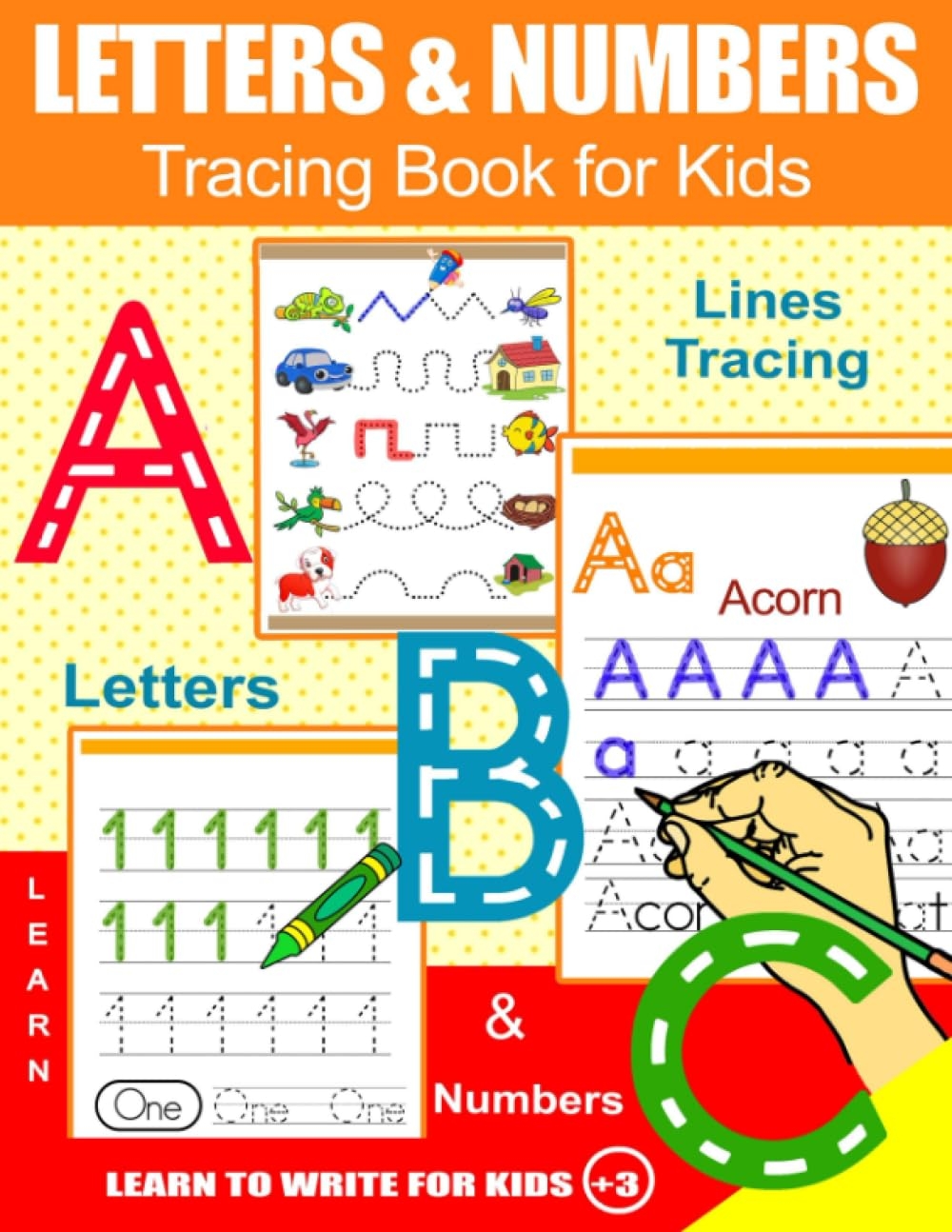 Amazon Letters And Numbers Tracing Book For Kids Learn To Write Letters And Numbers From 3 Years Workbook For Kindergarten Preschool And Elementary School 9798832954554 Smati Dr Books