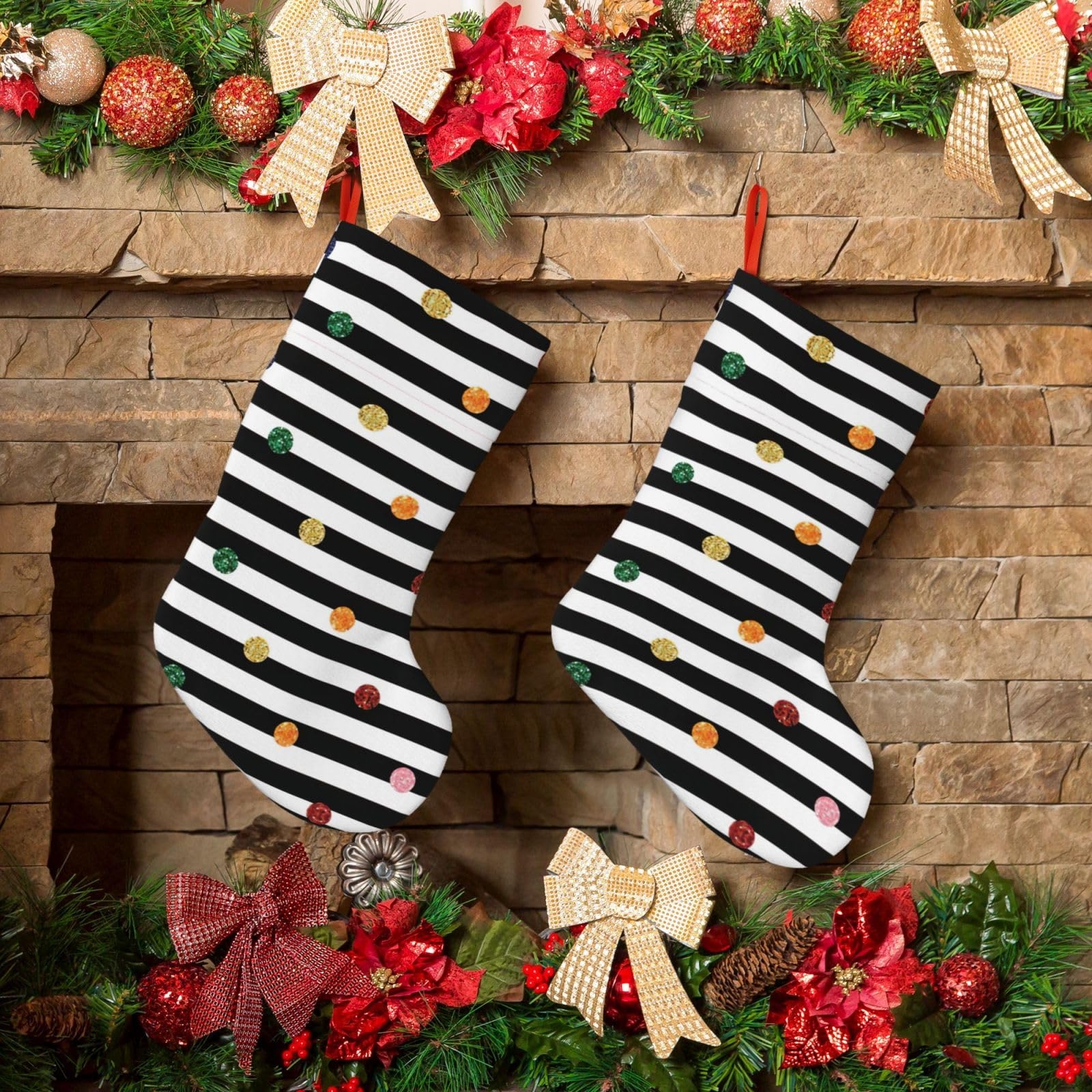 Printable Christmas Stocking Pattern For Preschool