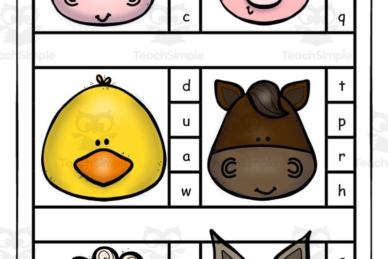 Printable Animal Sounds Worksheets For Kindergarten