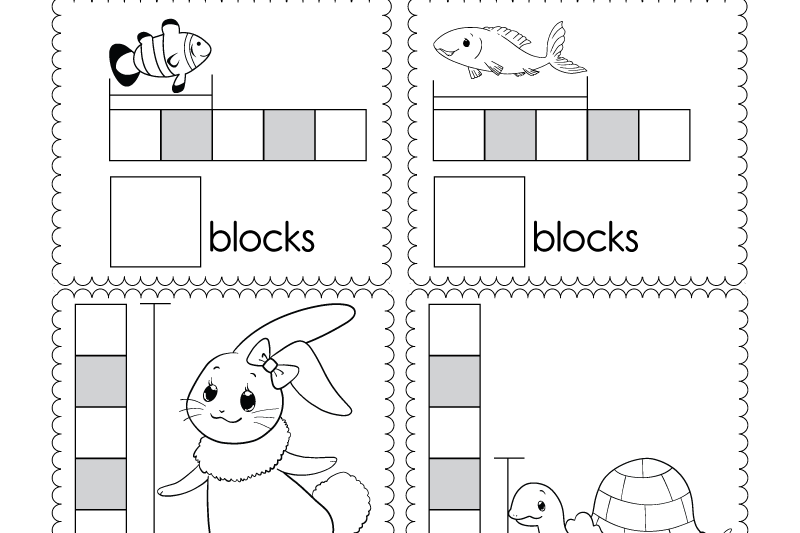 Word Length Worksheets For Kindergarten