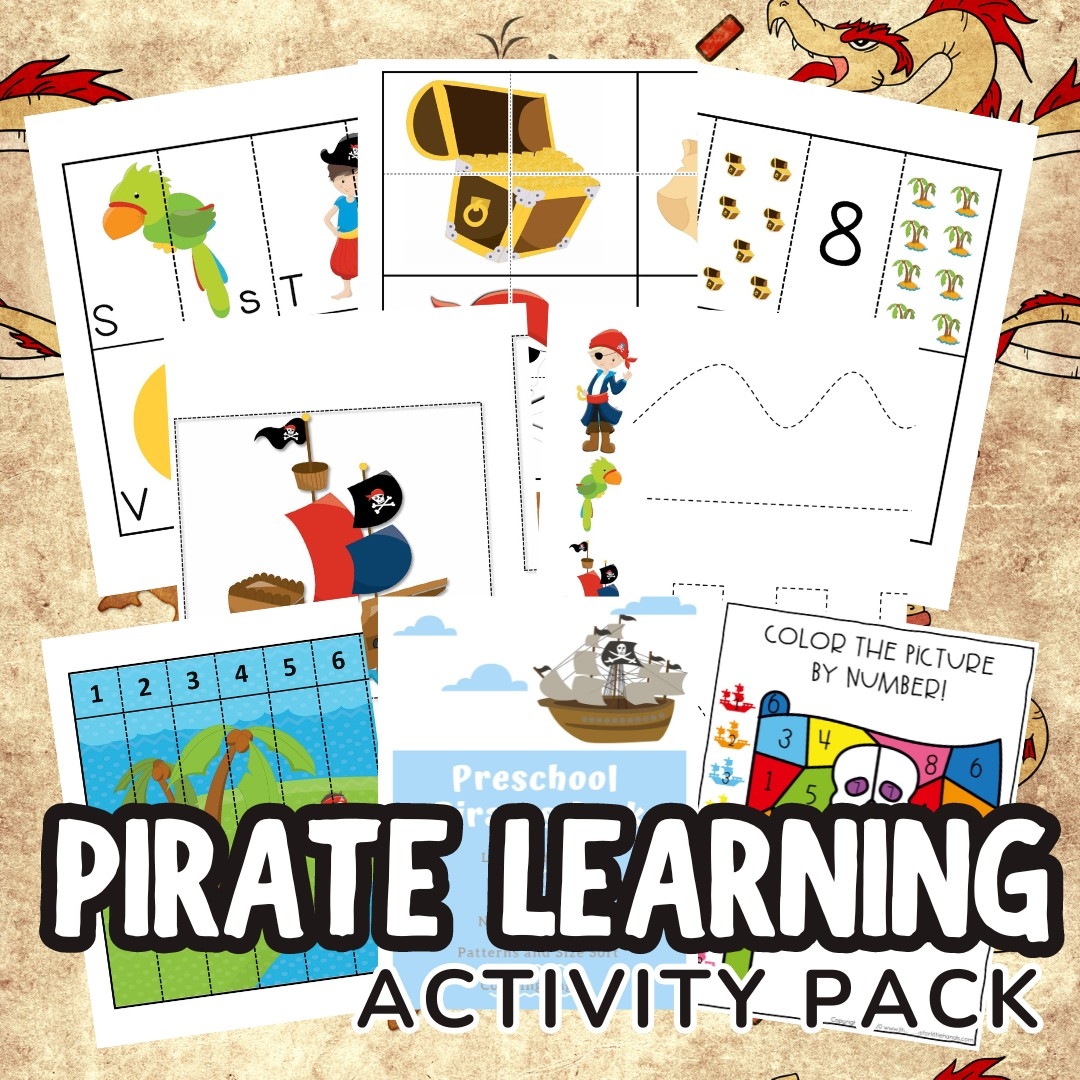 Awesome Pirate Activities Free Printable Pack Little Bins For Little Hands