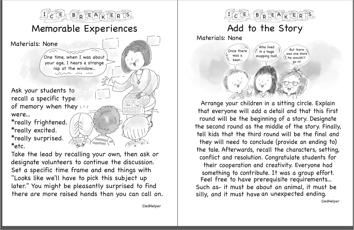 Back To School Worksheets EdHelper