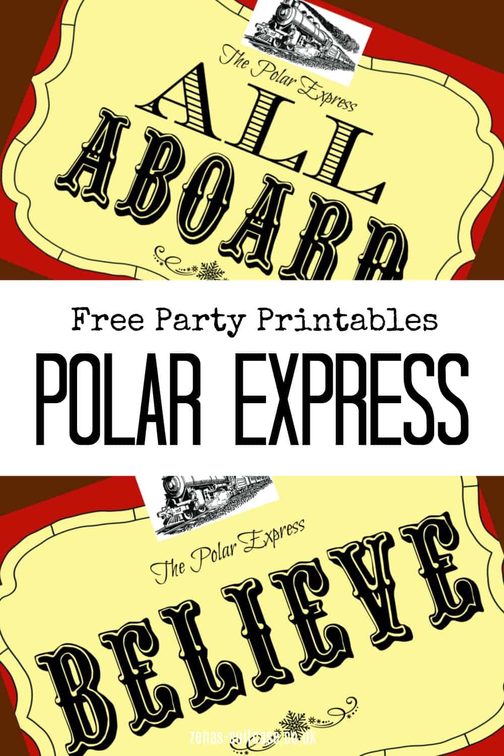 Free Printable Polar Express Worksheets