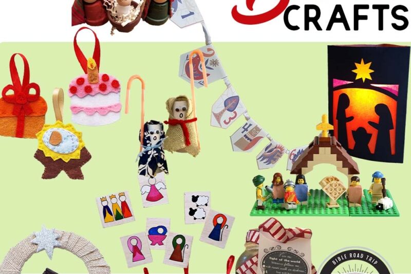 Printable Preschool Christmas Bible Crafts