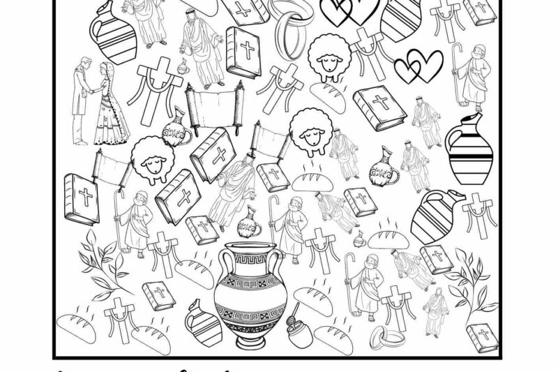 Printable Bible Worksheets For Kindergarten