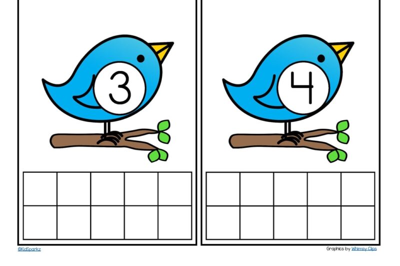 Printable Bird Activities For Preschool