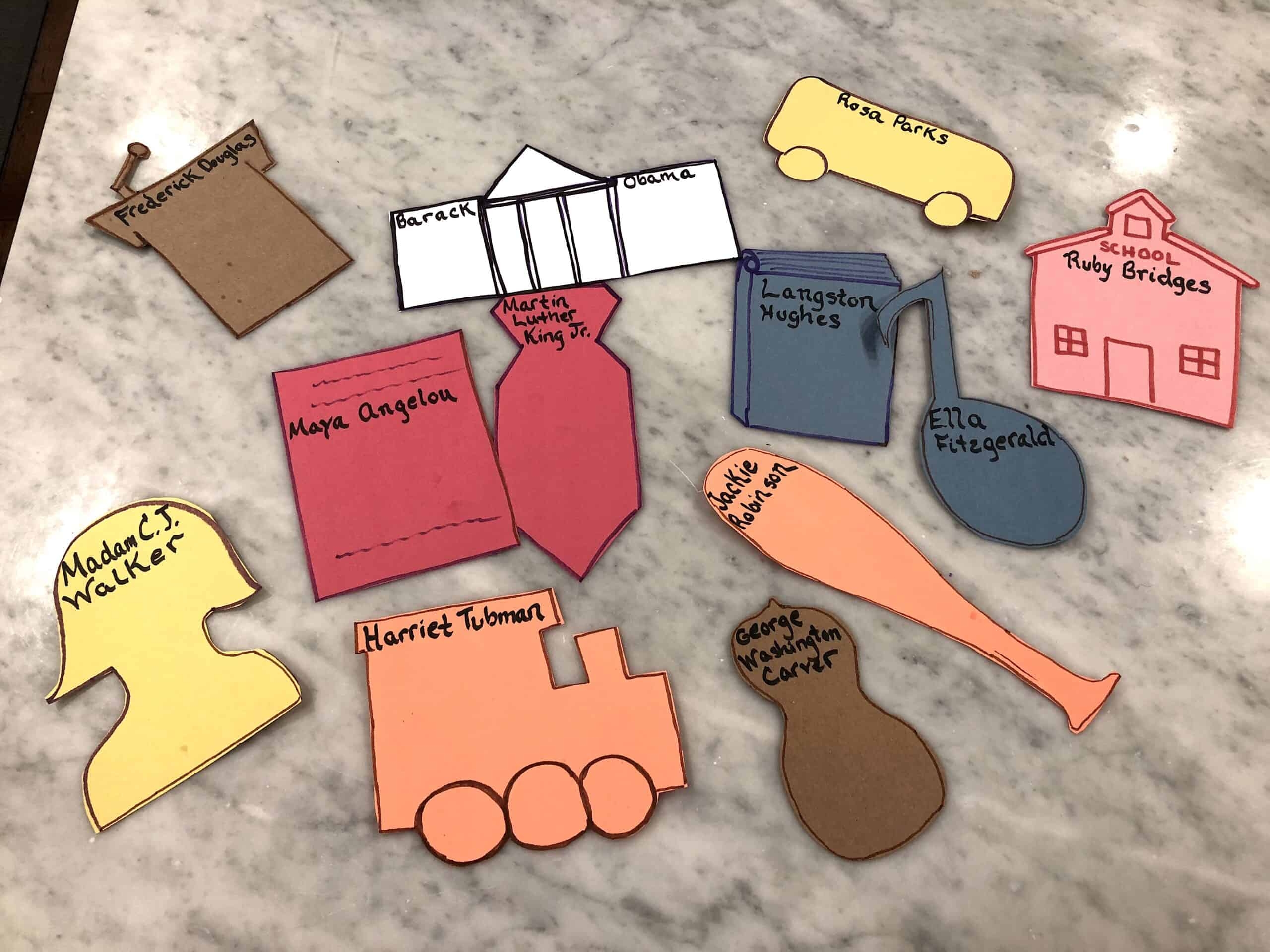 Black History Month Activities For Kids Fun Shape Facts