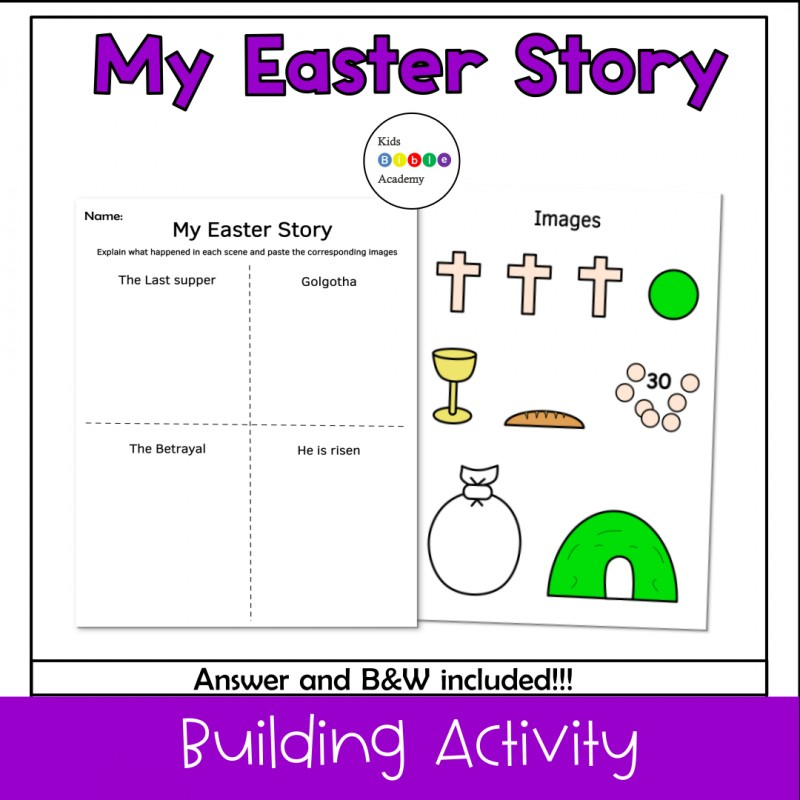 Printable Easter Story For Preschoolers
