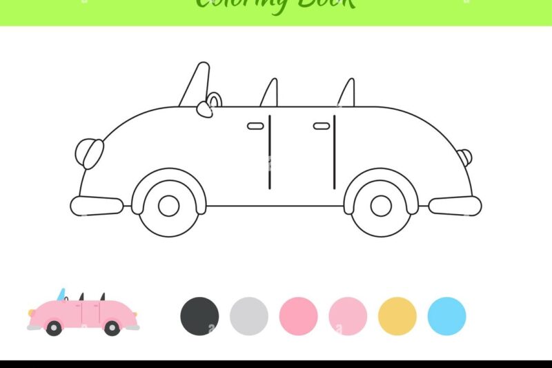 Printable Car For Preschool