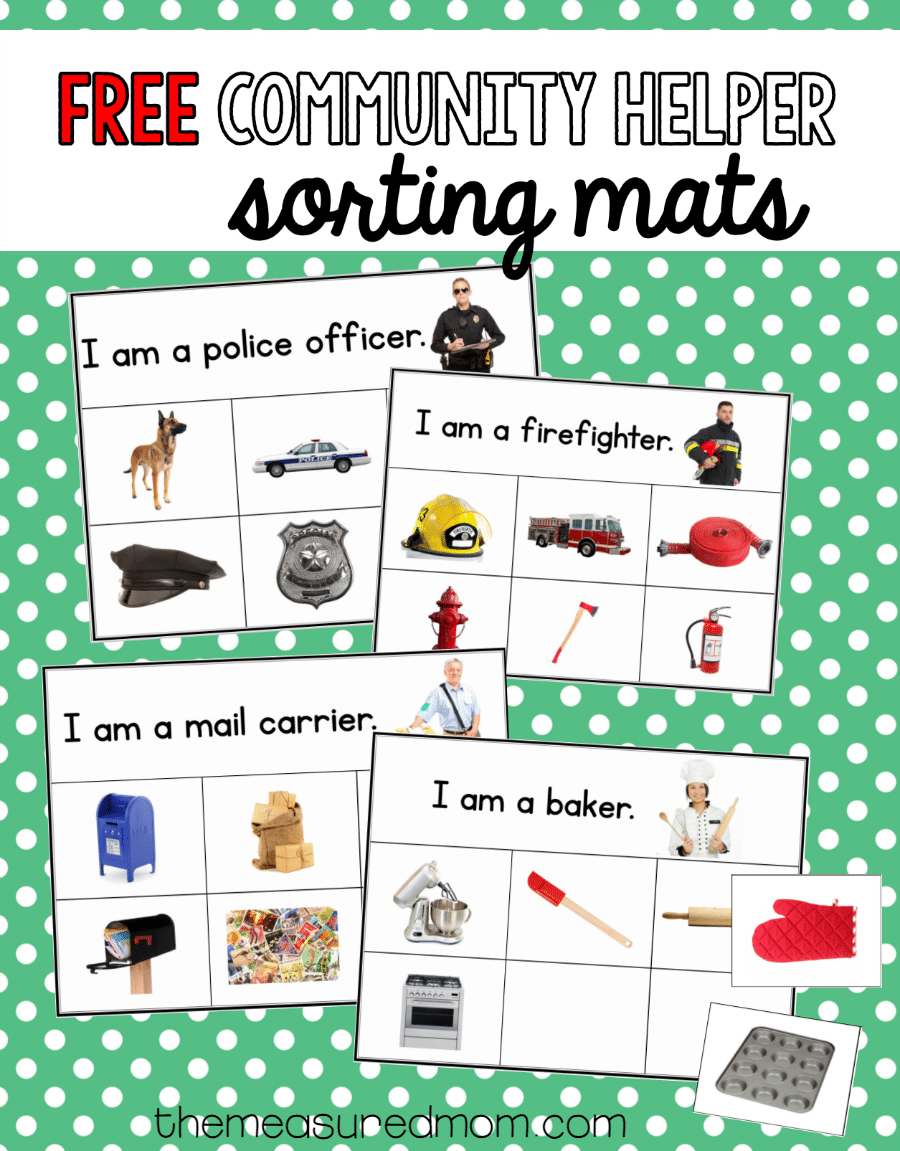 Free Printable Preschool Police Officer Worksheets
