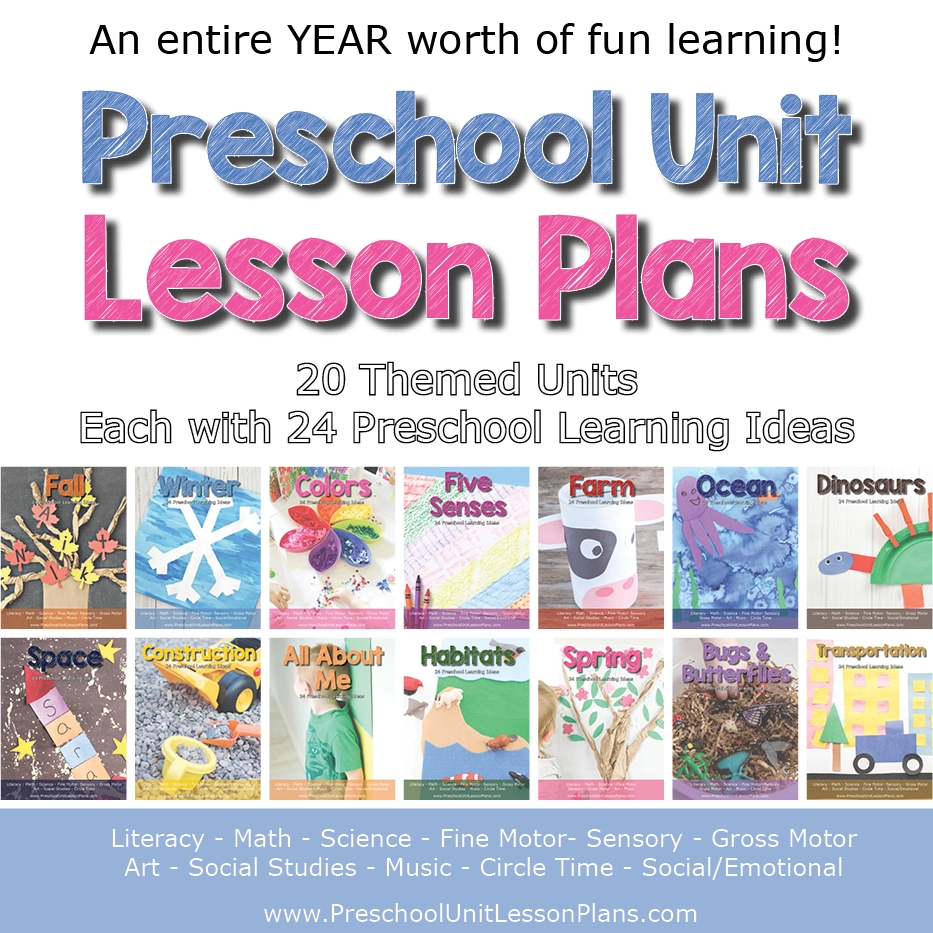 Complete Preschool Lesson Plans For The Entire Year