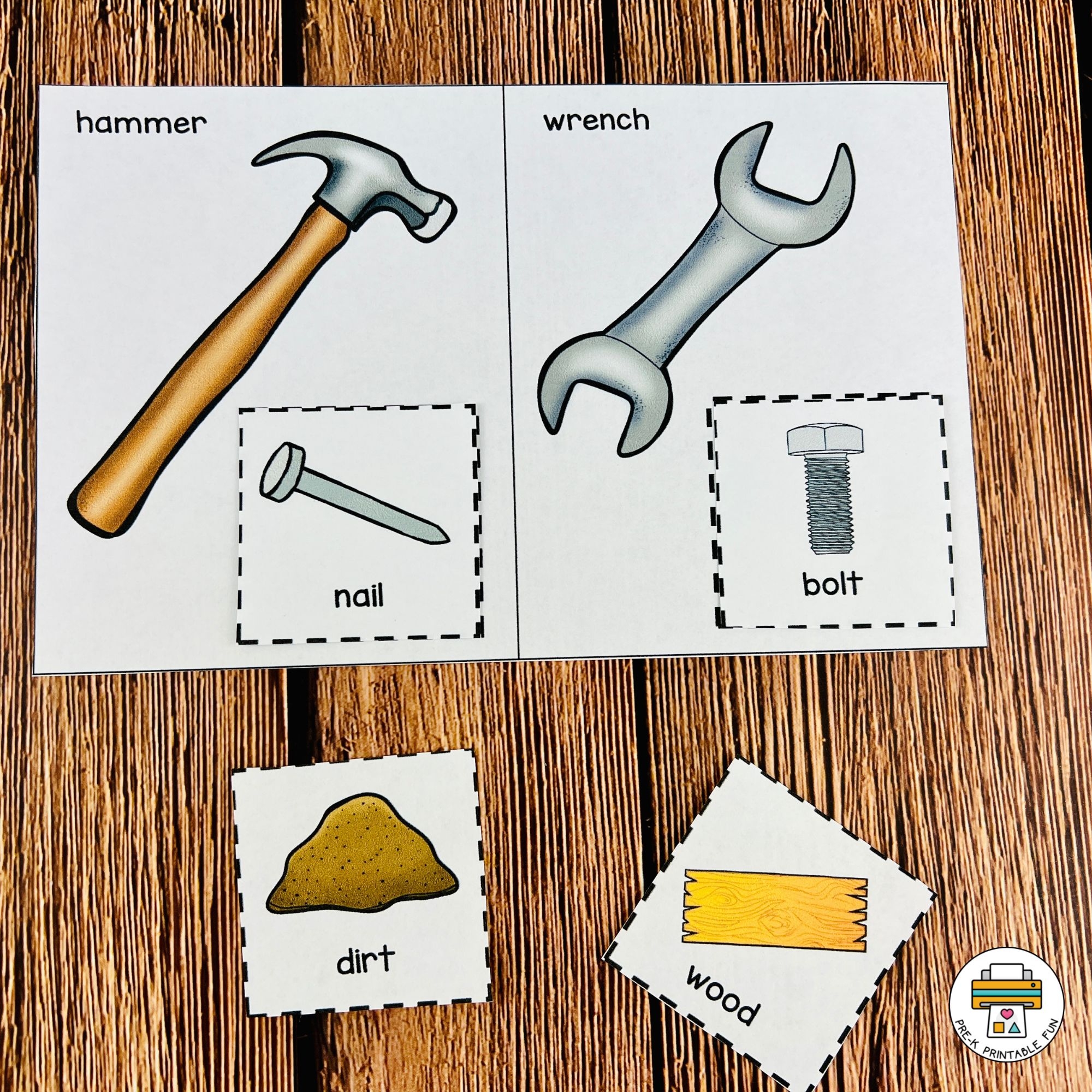 Construction And Building Preschool Activity Pack
