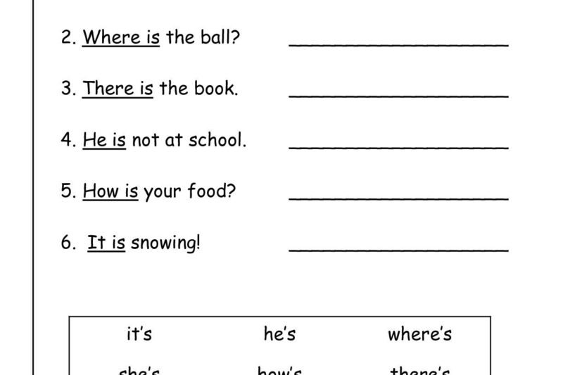 Science Worksheets First Grade Printable Free
