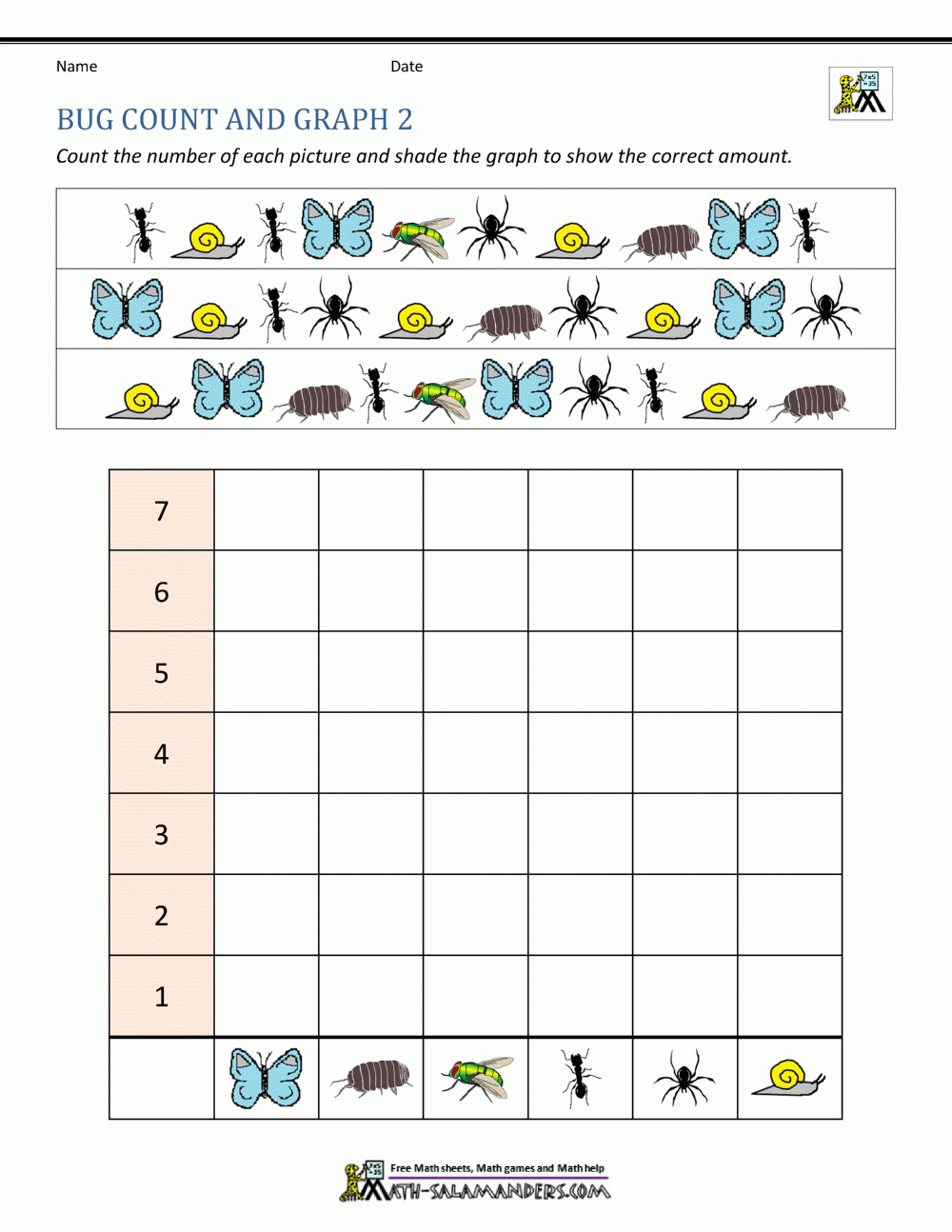 Kindergarten Math Graphing Worksheets