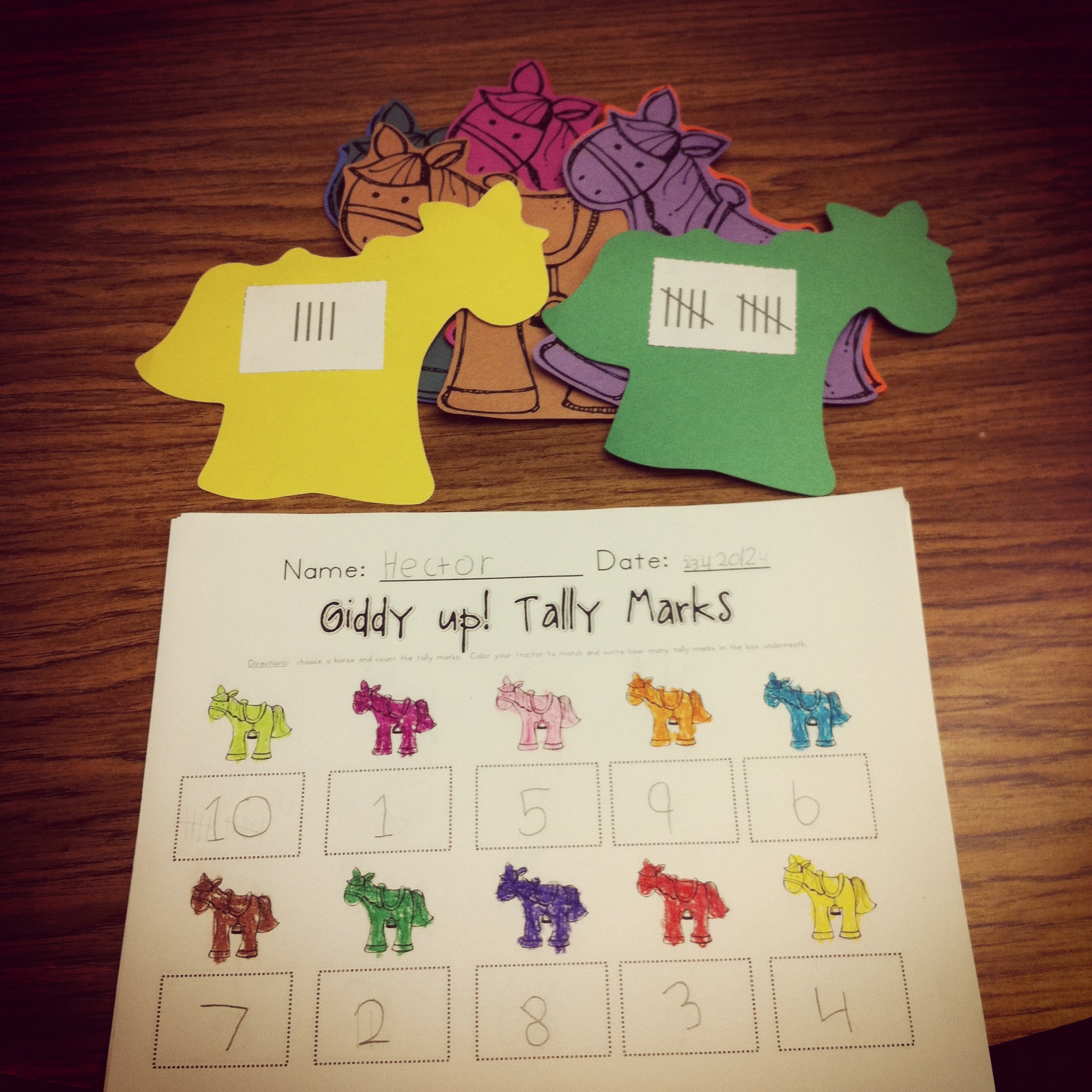 Preschool Cowboy Theme Printables