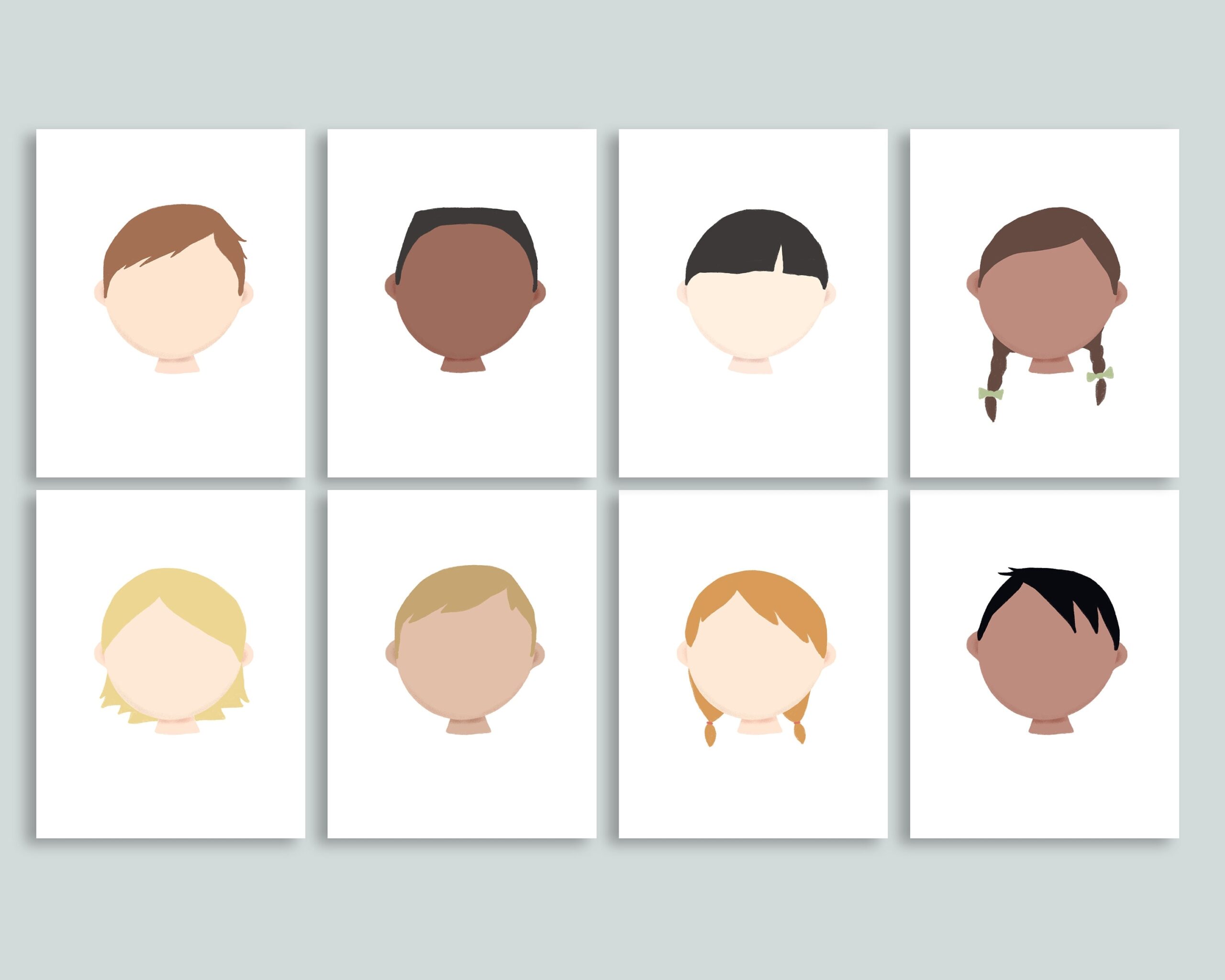 Printable Face For Preschool