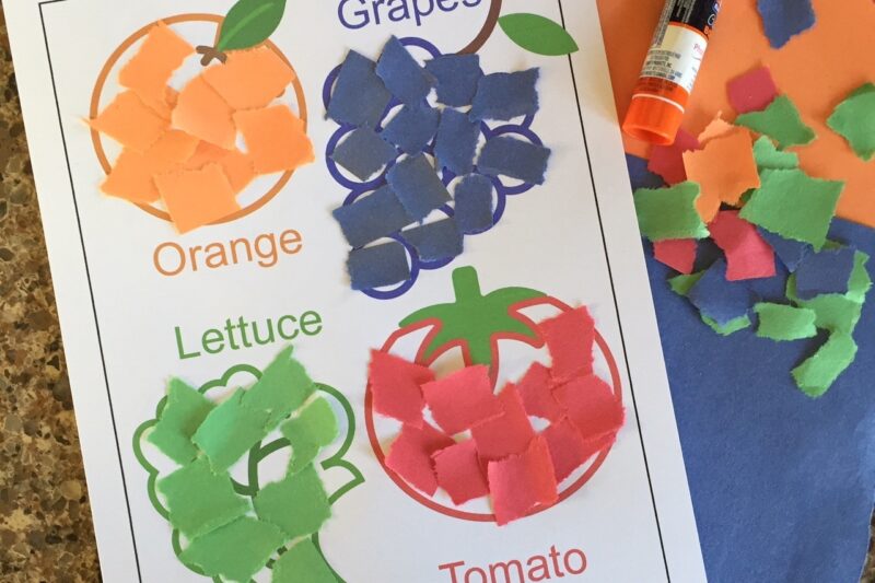 Printable Healthy Food Activities For Preschoolers