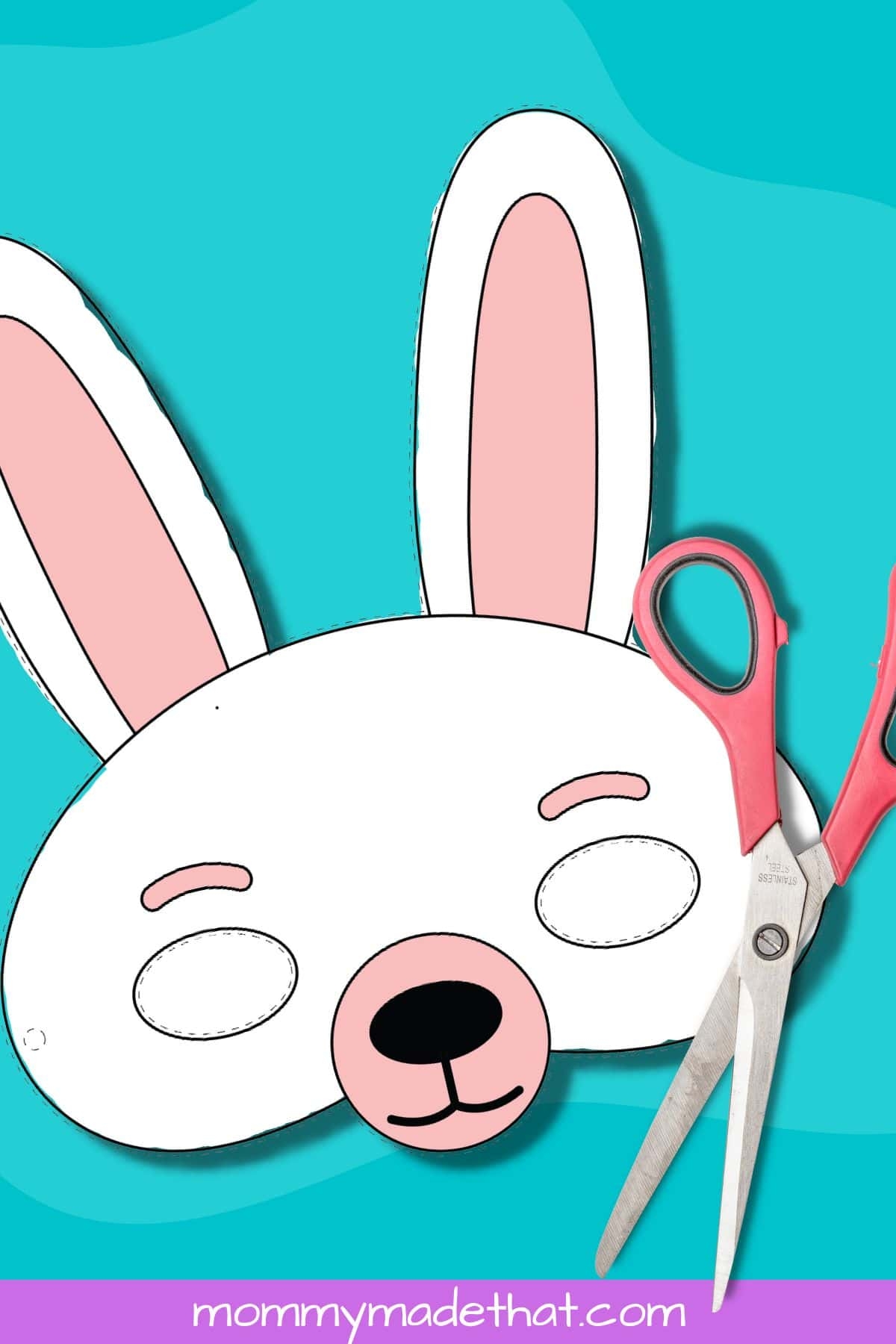Cute Bunny Rabbit Mask Templates Free Printables 