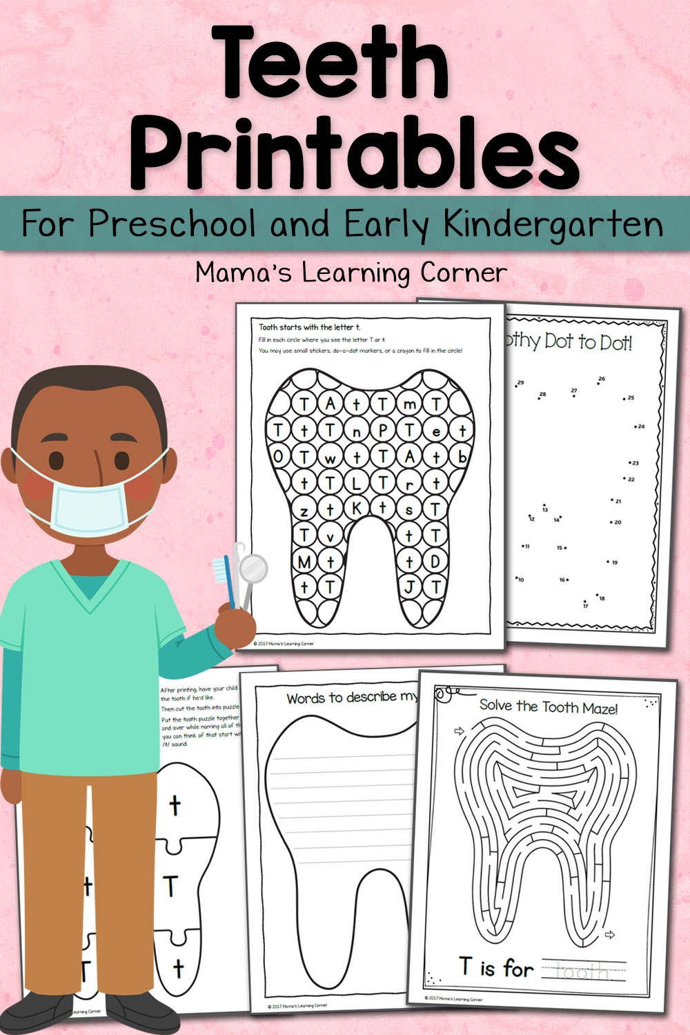 Dental Printables Printable Party Favors