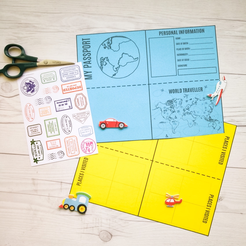 DIY Mini Passport Book Free Printable Make And Takes DIY Mini Passport Book Free Printable Make And Takes