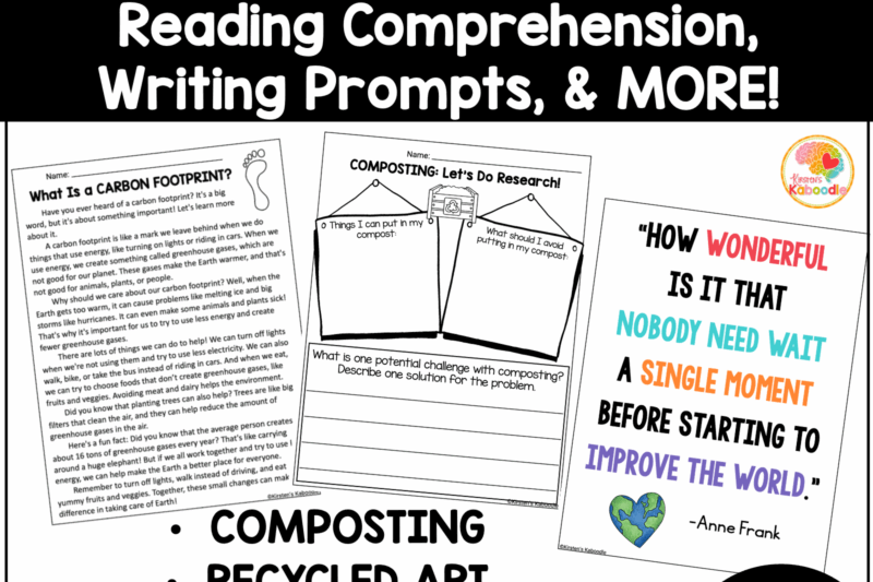 Reading Comprehension Articles On Composting Worksheets