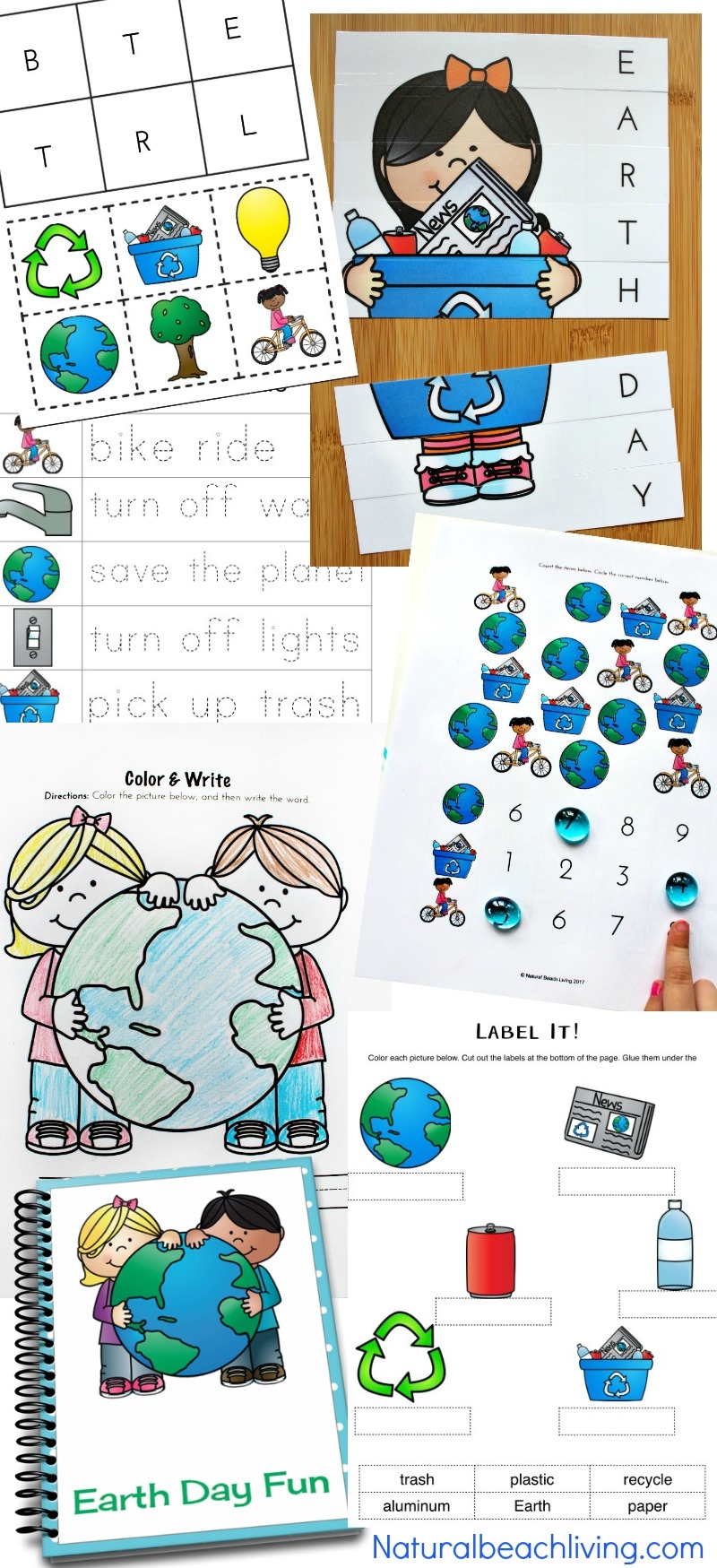 Preschool Earth Day Printables Free