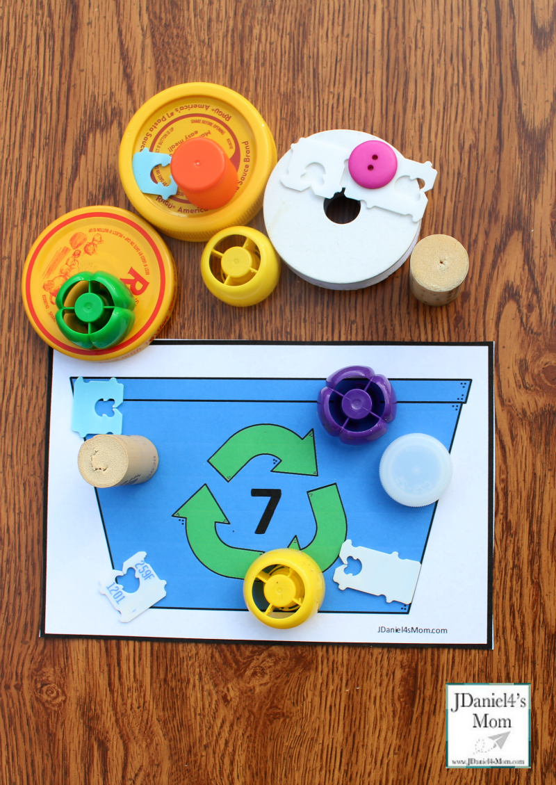 Recycling Preschool Printables