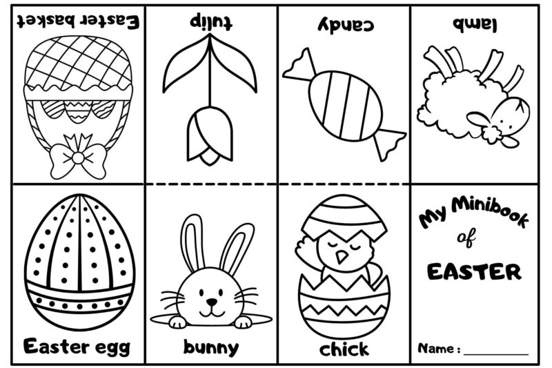 Printable Easter Books For Preschool