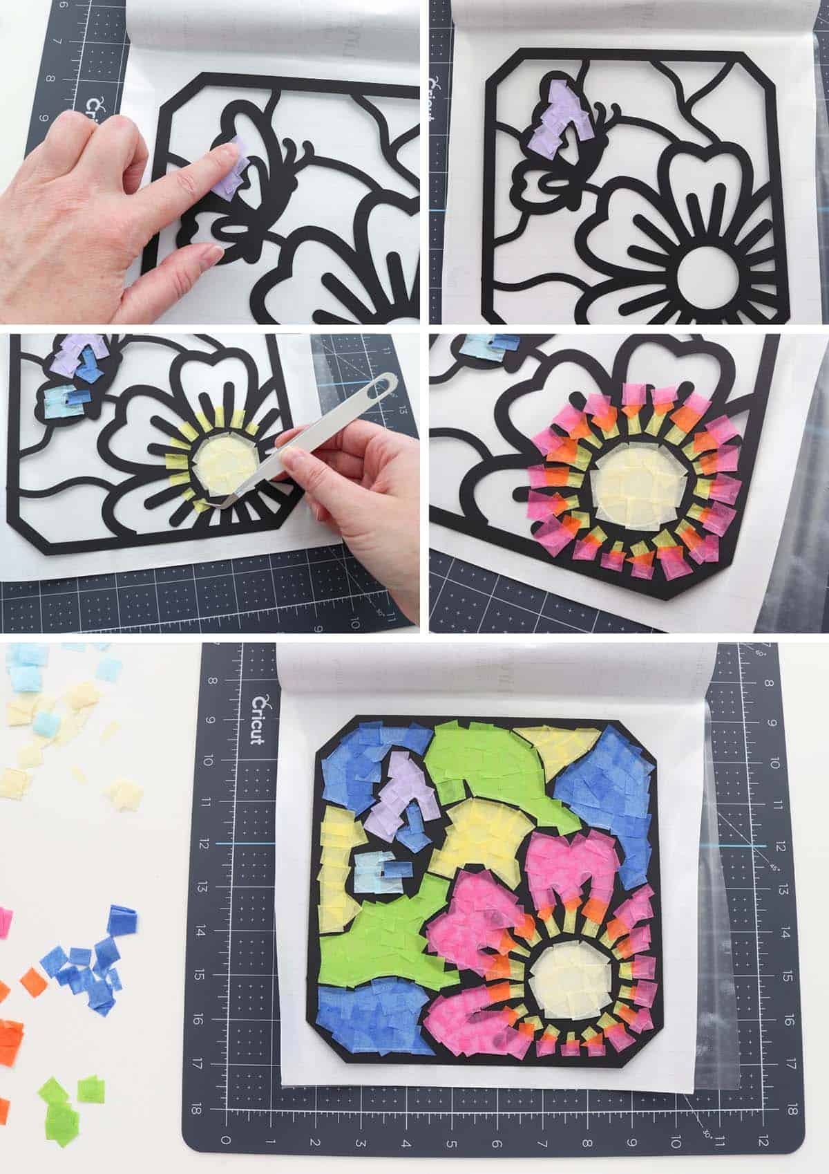 Preschool Printable Stained Glass Template