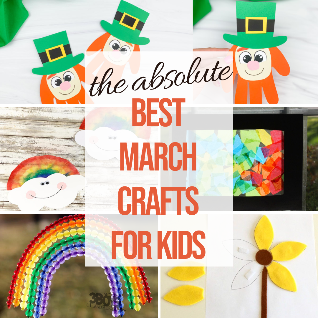 Easy U0026 Fun March Crafts For Kids To Celebrate Spring
