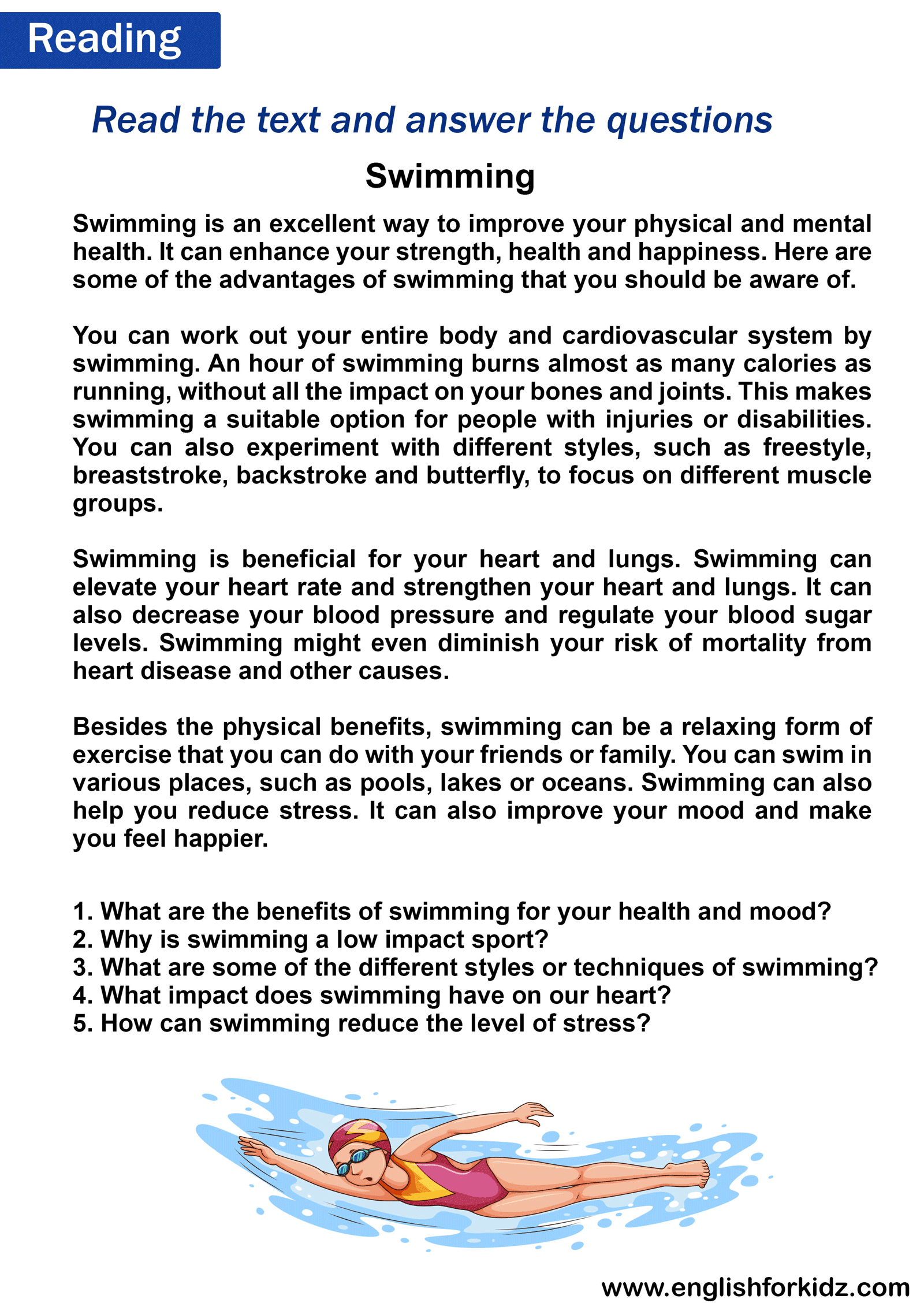 English For Kids Step By Step Sports Worksheets