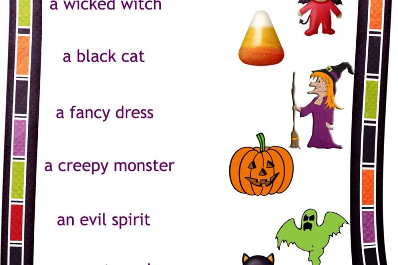 Printable Preschool Halloween Songs