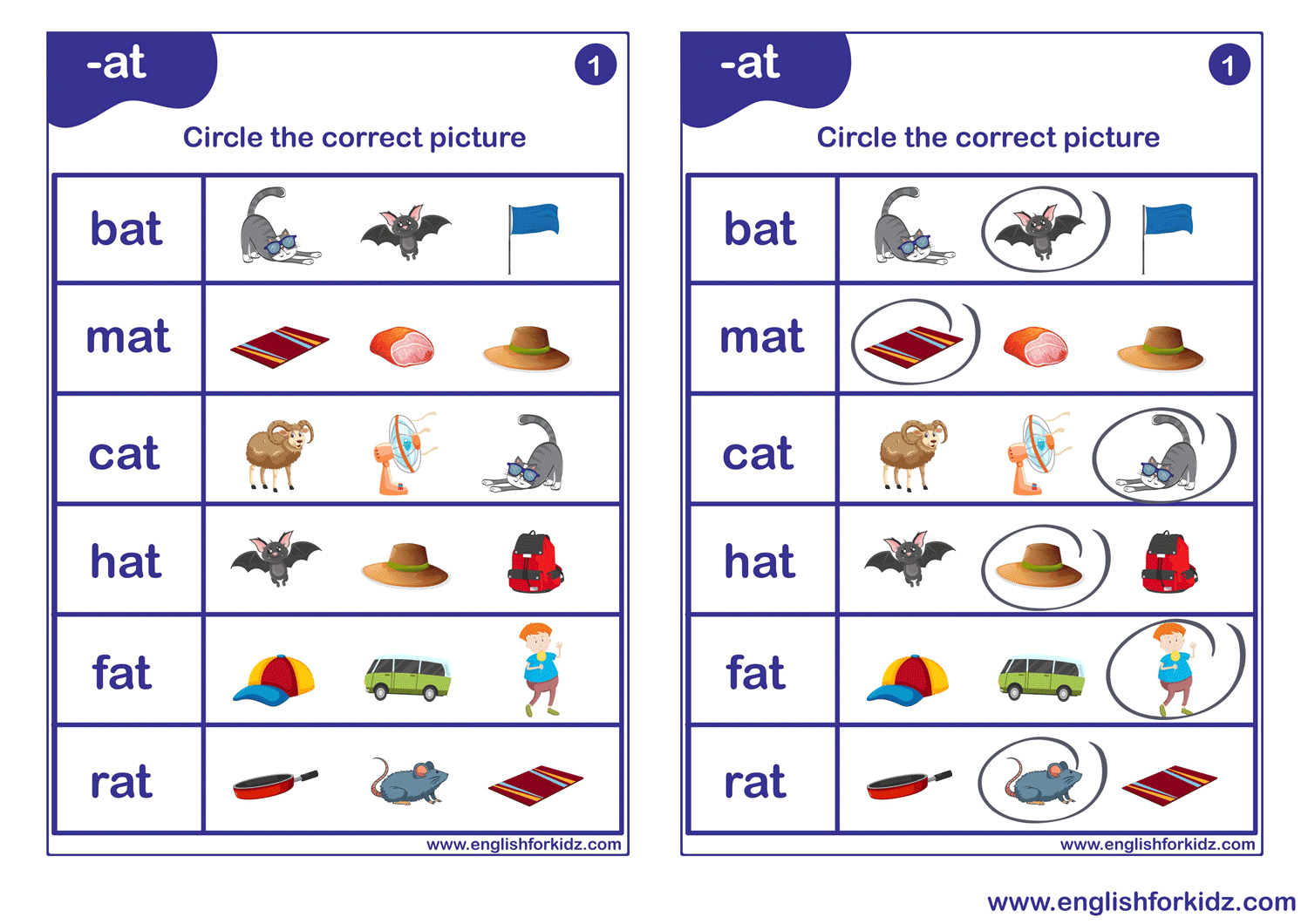 English For Kids Step By Step Vowel Phonics Kit Worksheets Flashcards Reading Comprehension