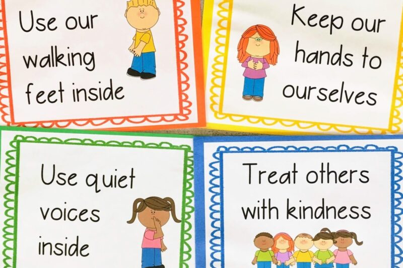 Preschool Class Rules Printable