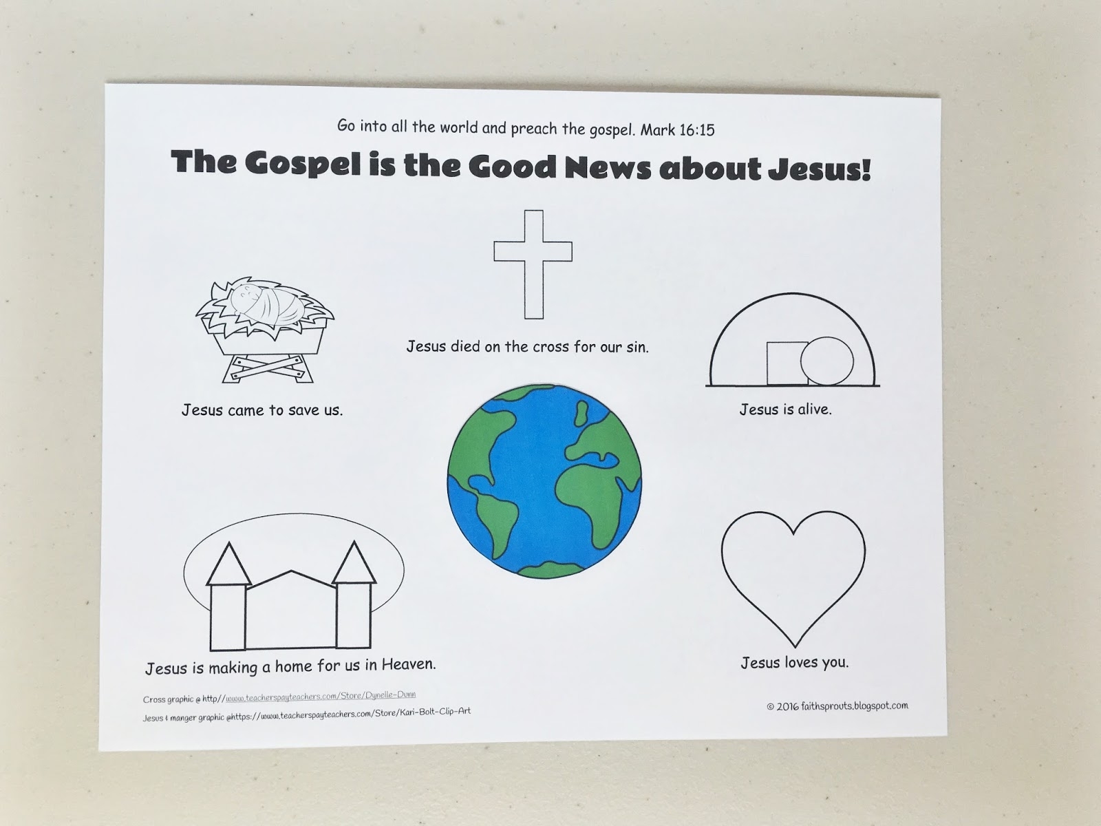 Faith Sprouts The Gospel Is Good News