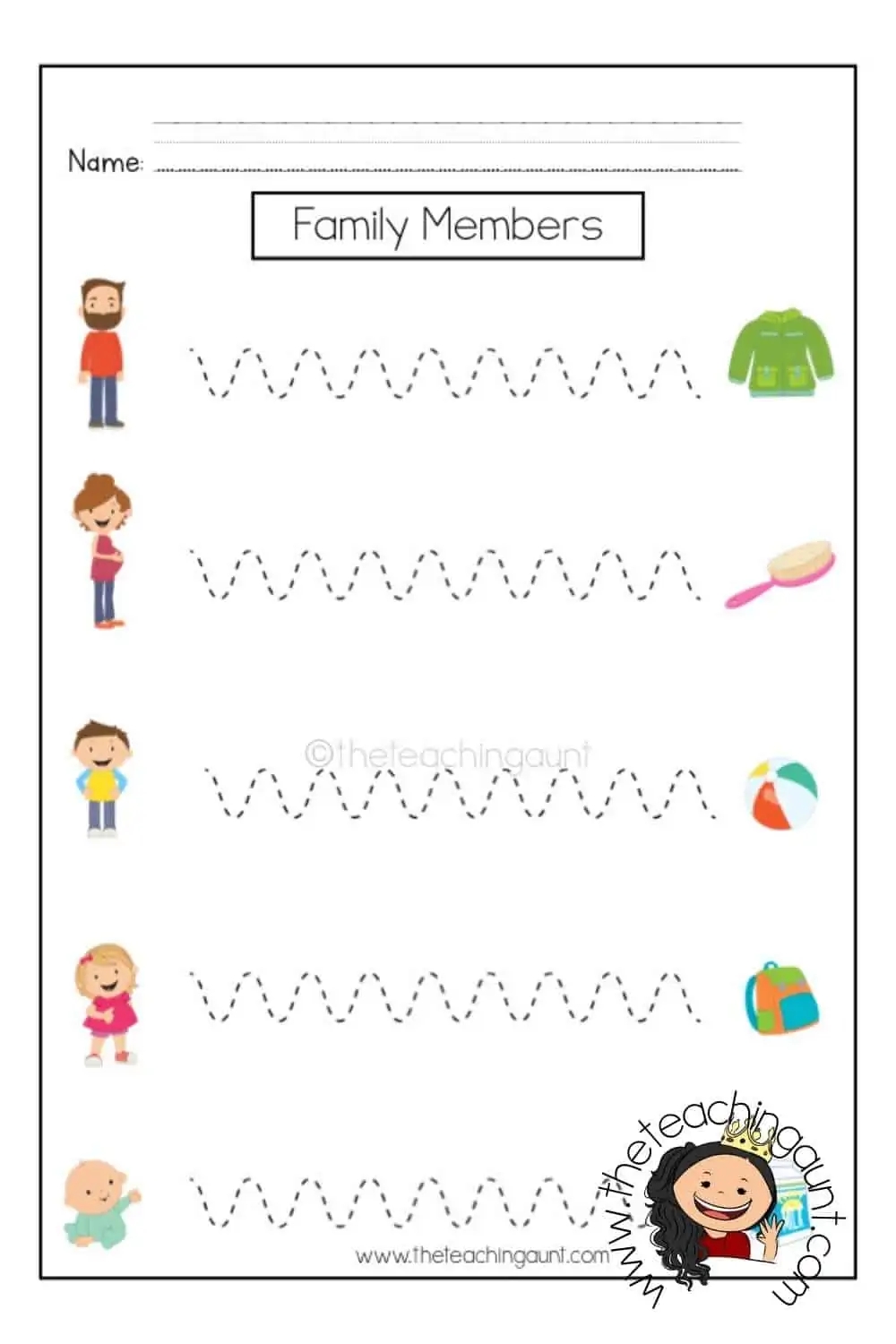 Printable Family Activities For Preschoolers