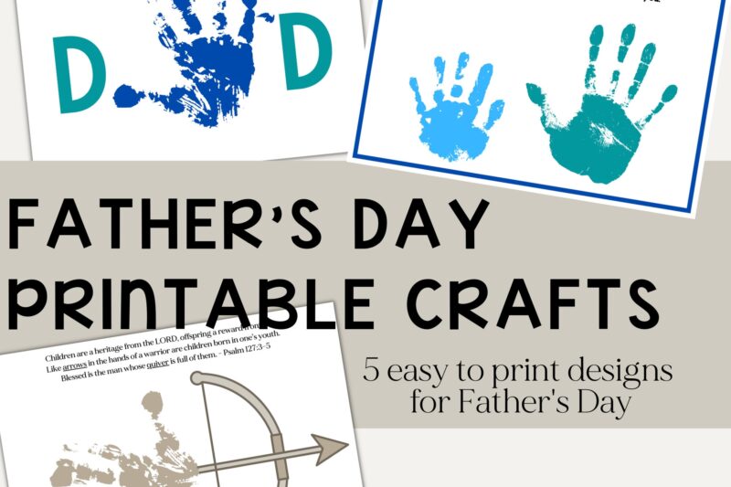 Printable Fathers Day Crafts Preschoolers