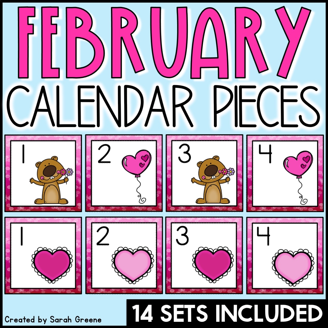 Printable February Calendar For Preschool