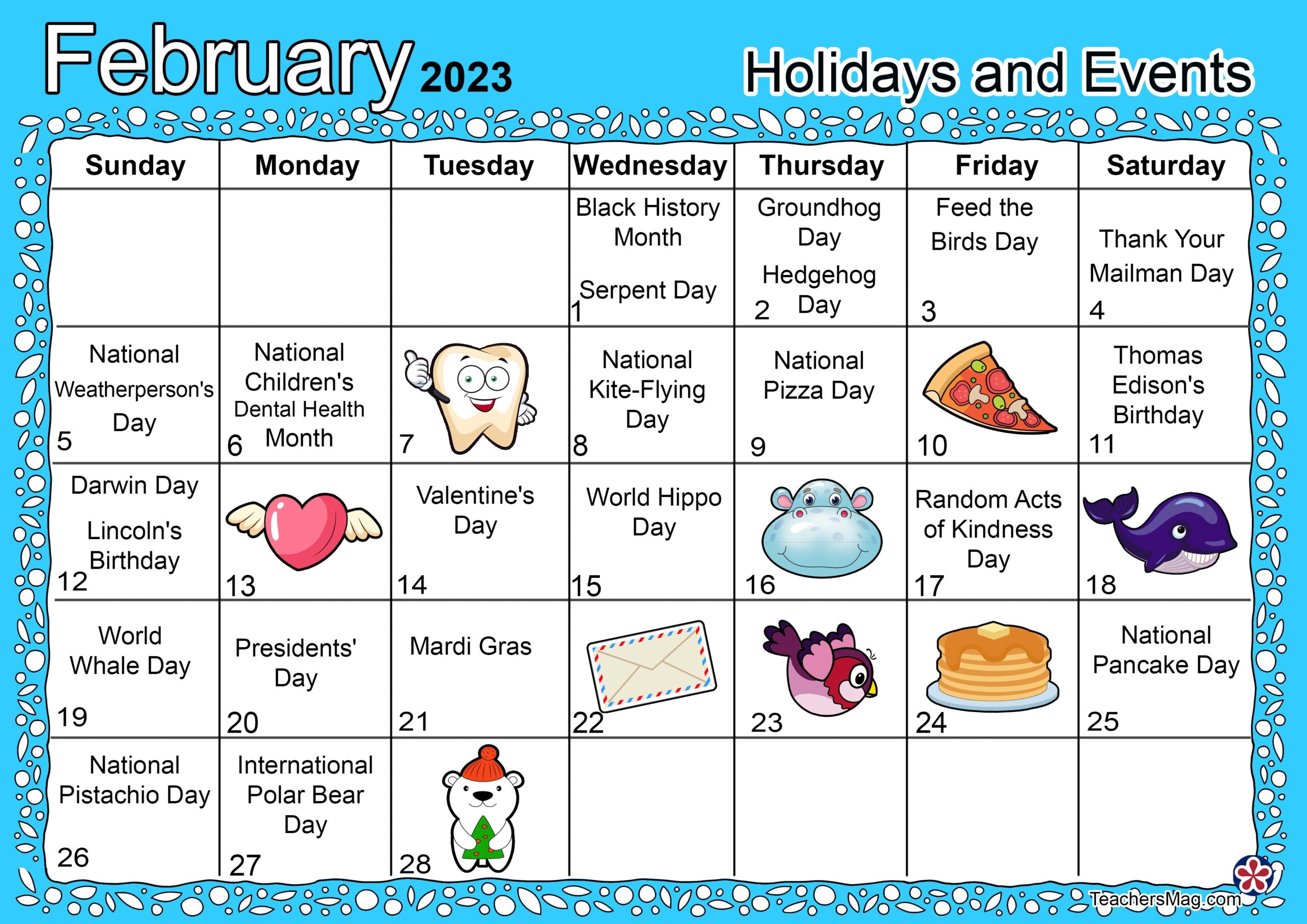 Preschool Themes Printable