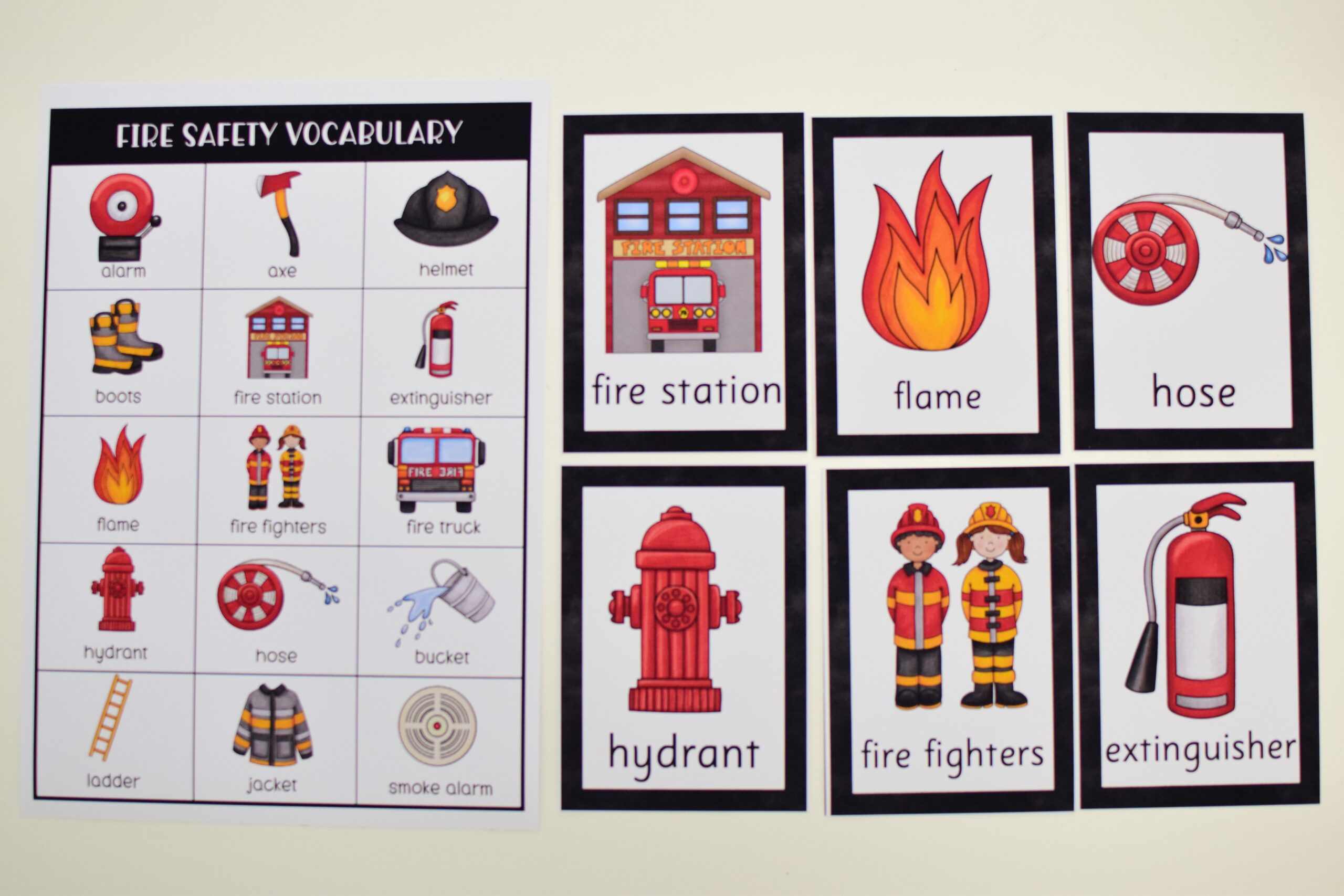 Preschool Fire Drill Printables