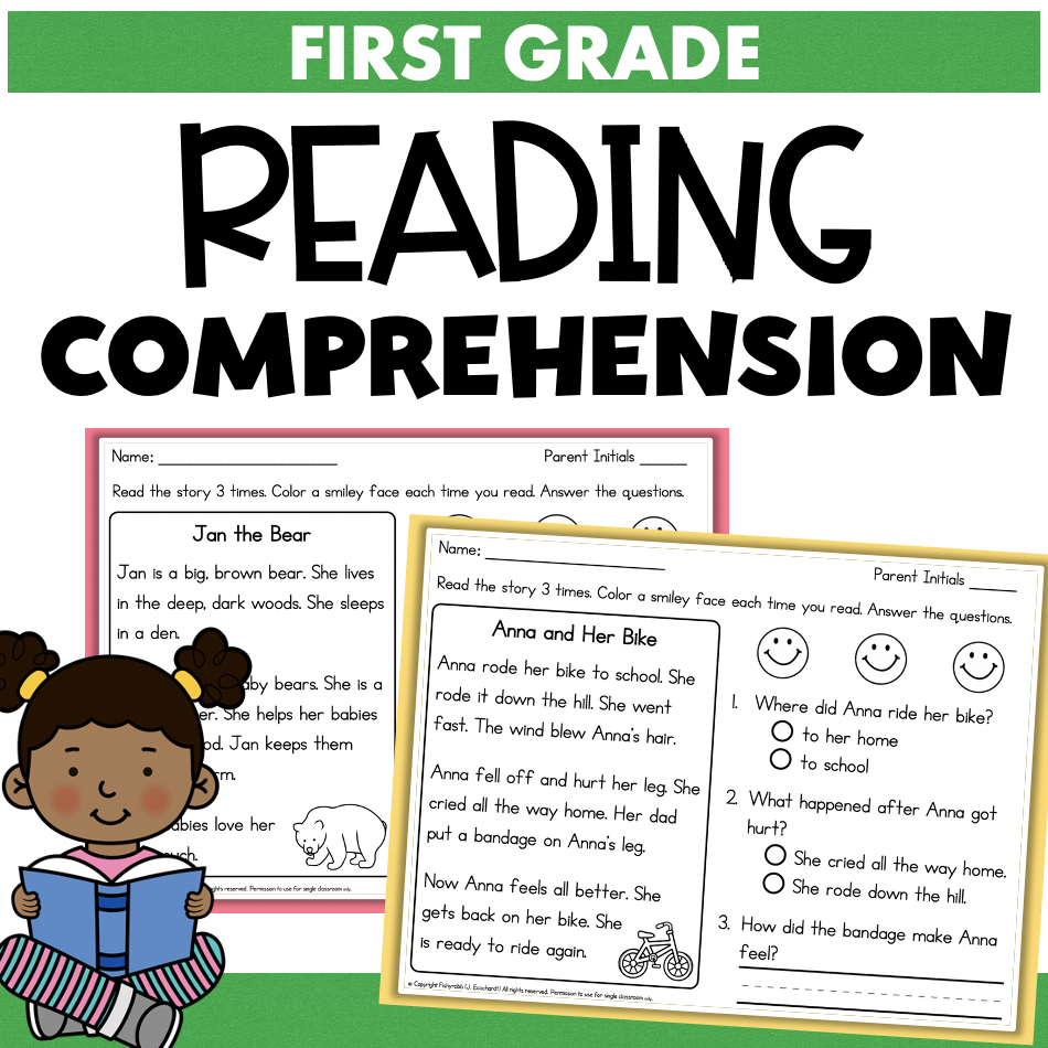 First Grade Reading Comprehension Passages Made By Teachers