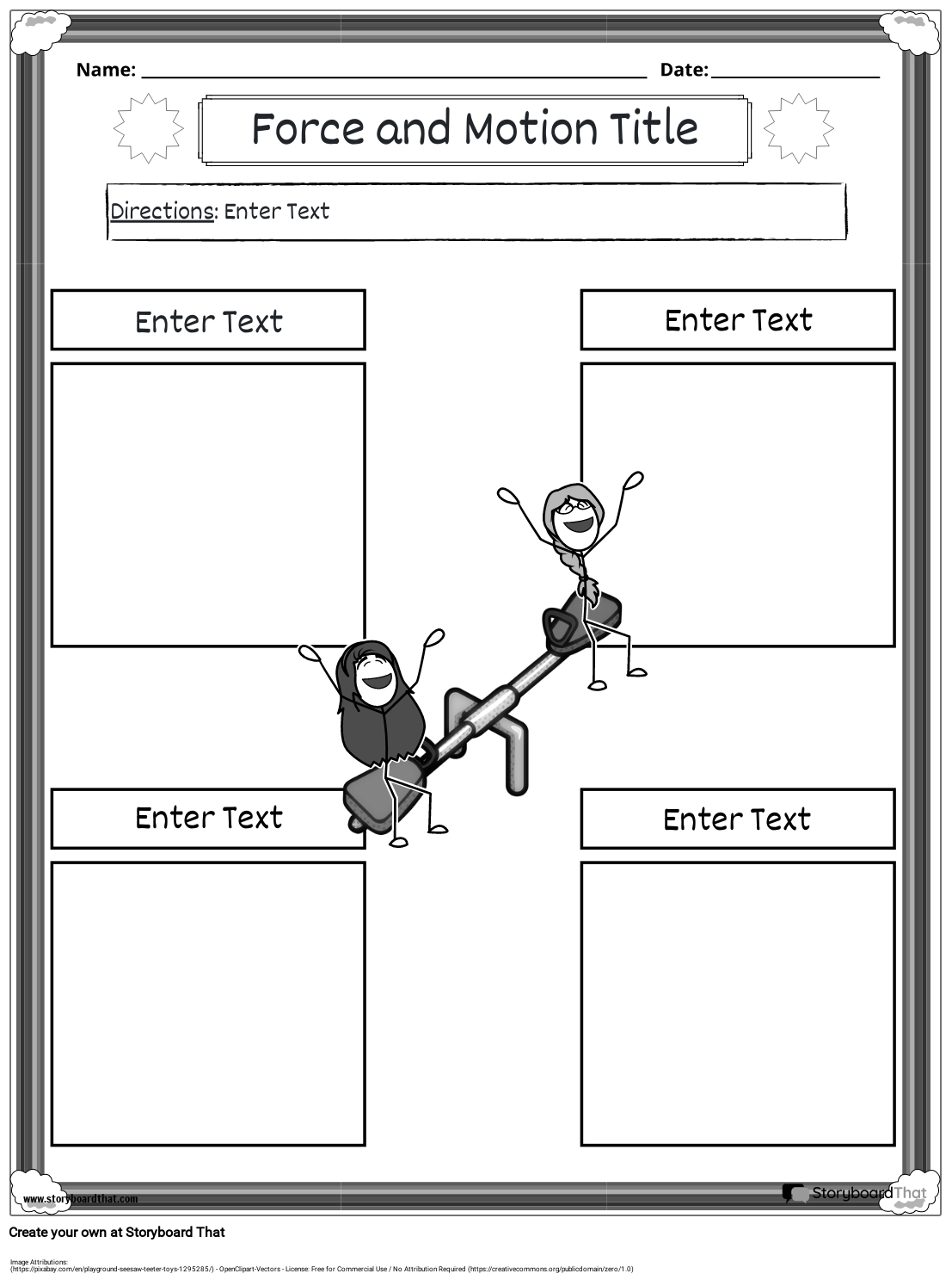 Force And Motion Worksheets Mass Dynamics For Kids