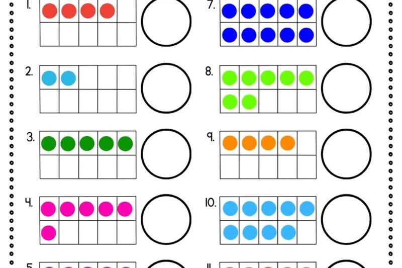 Say 10 Worksheet Kindergarten Math
