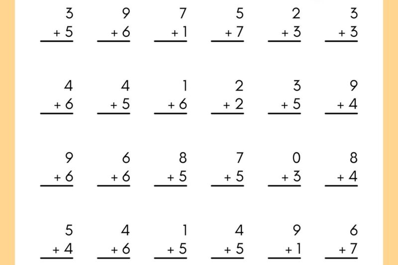 Math Worksheets Free Printable 3rd Grade