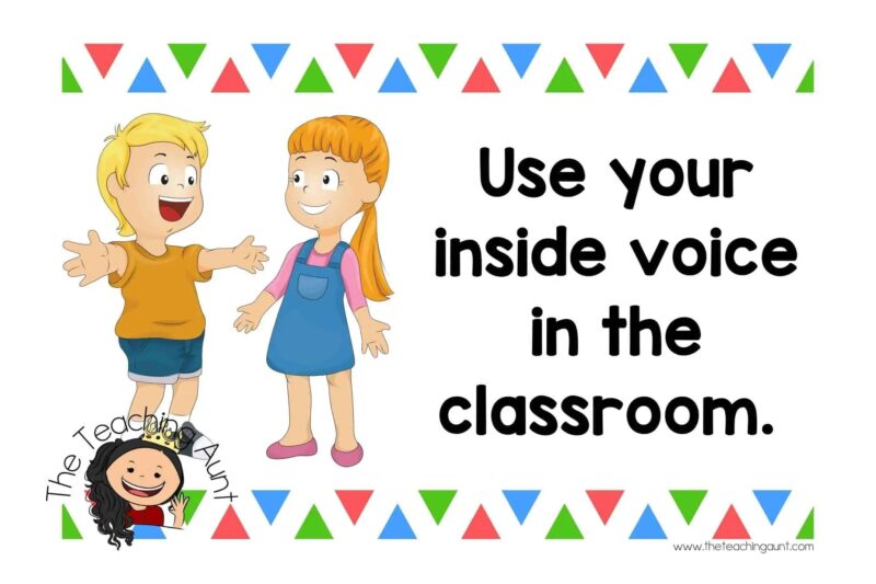Preschool Classroom Rules Printables Free