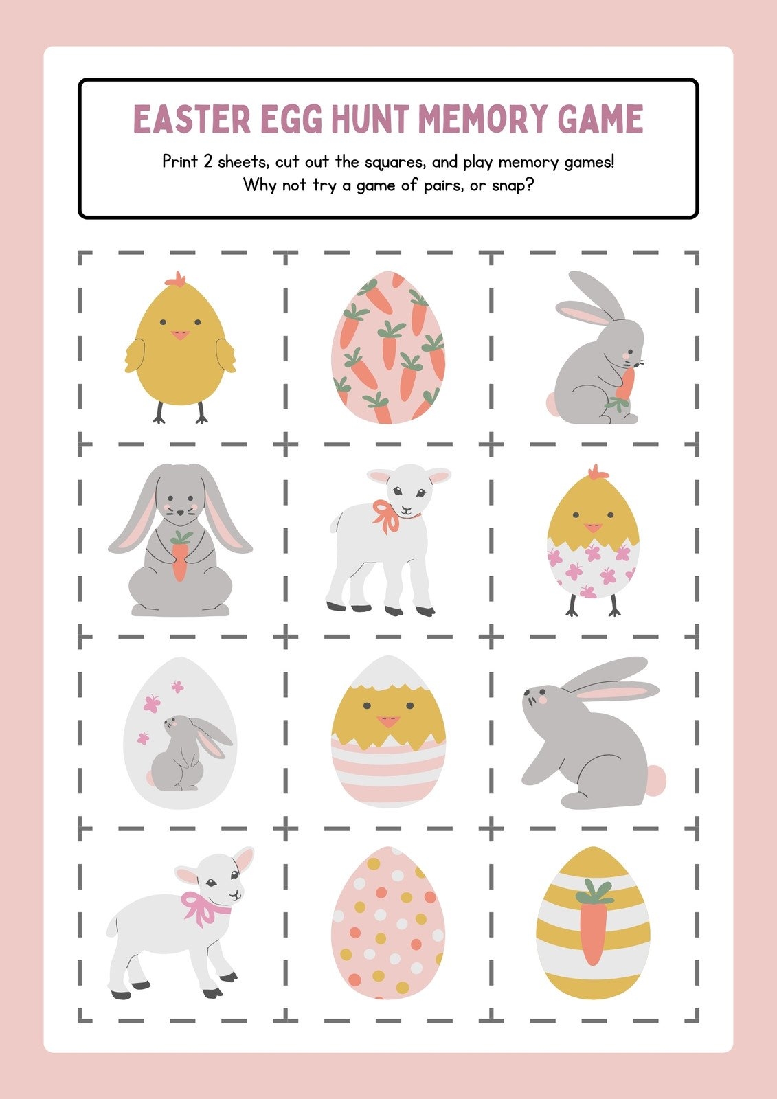 Preschool Easter Worksheets Printable