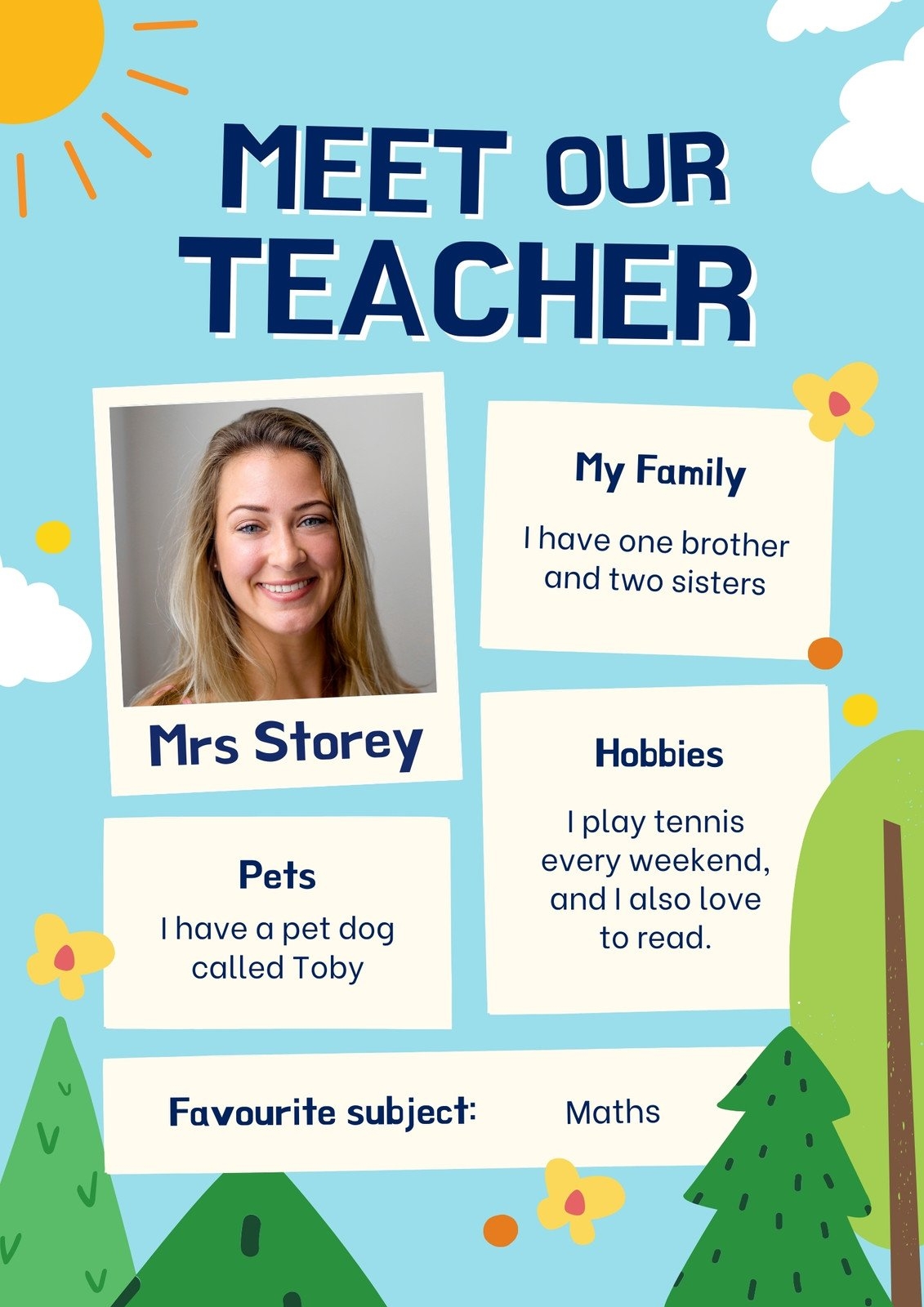 Free Custom Printable Meet The Student teacher Templates Canva Free Custom Printable Meet The Student teacher Templates Canva